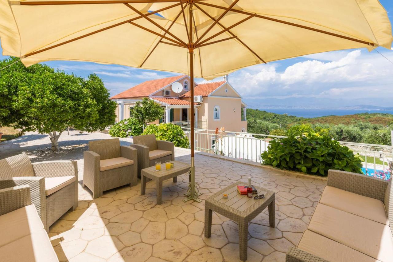 Villa Ftelias By Villa Plus Agios Stefanos  外观 照片