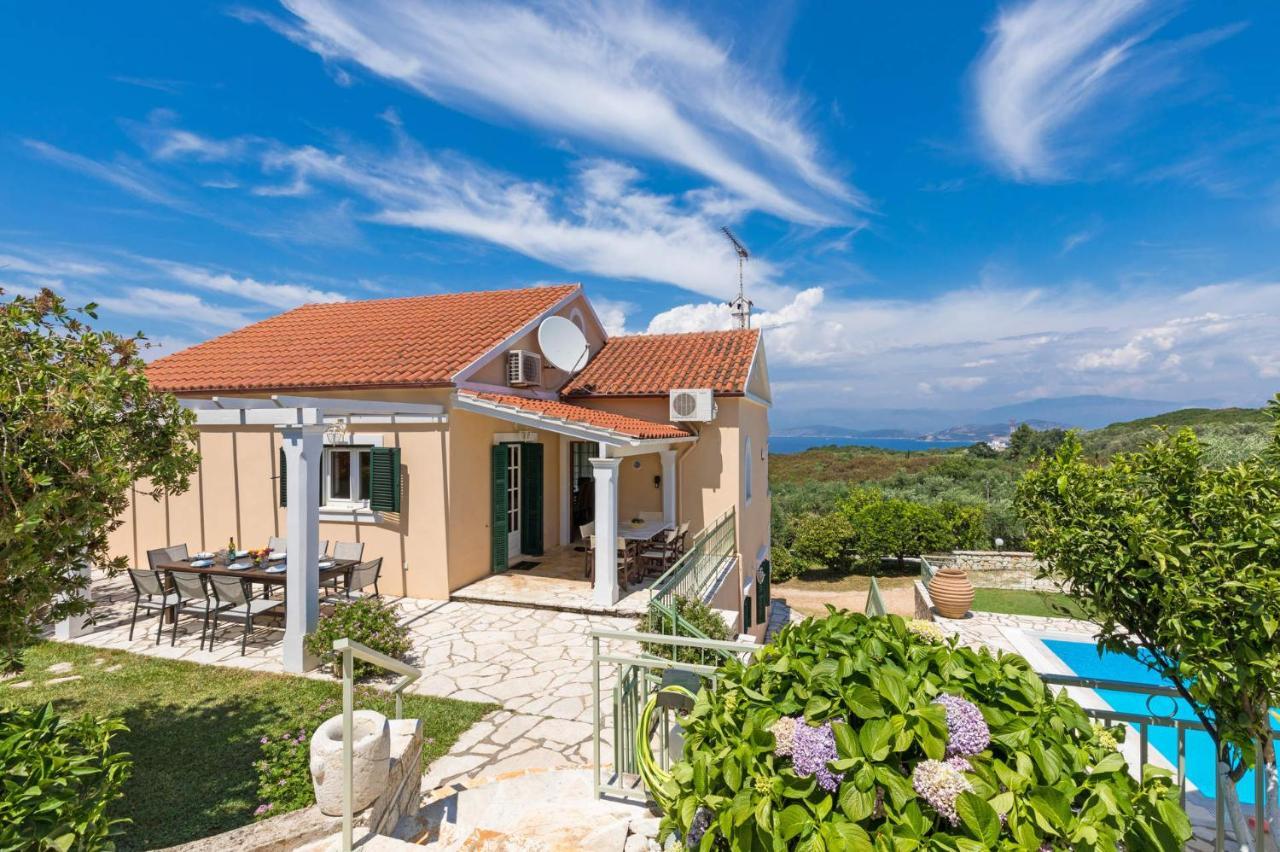 Villa Ftelias By Villa Plus Agios Stefanos  外观 照片