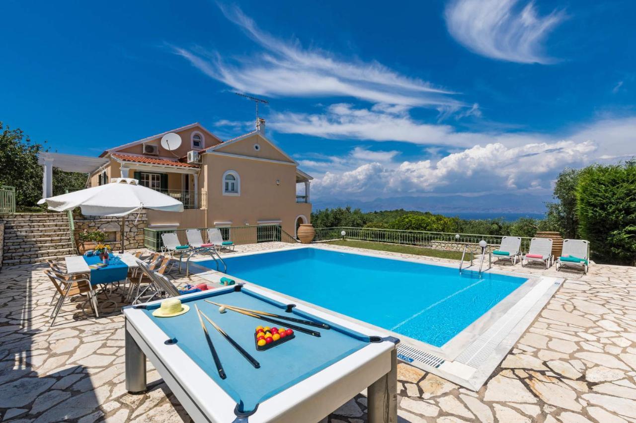 Villa Ftelias By Villa Plus Agios Stefanos  外观 照片